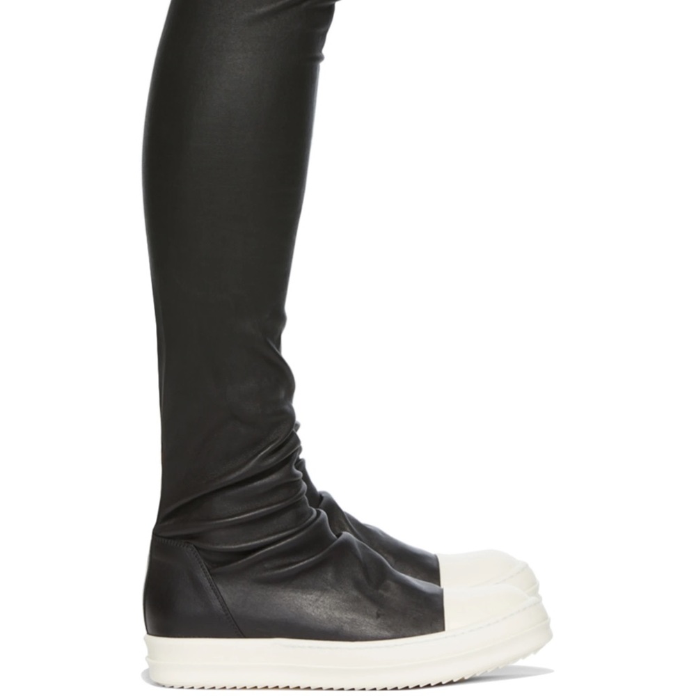 Rick Owens DRKSHDW Black Stocking Sneaker Boots size 39